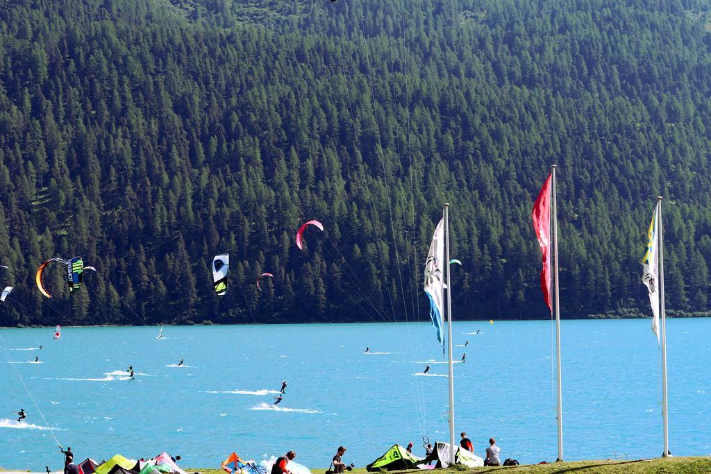 Hotel Chesa Surlej Silvaplana Exteriör bild