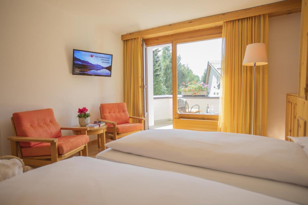 Hotel Chesa Surlej Silvaplana Exteriör bild