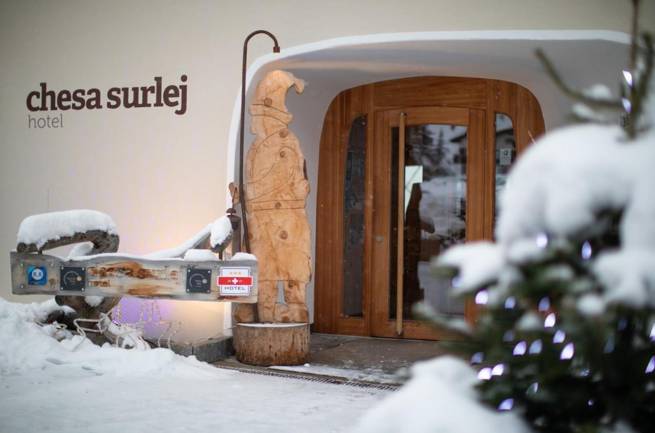 Hotel Chesa Surlej Silvaplana Exteriör bild
