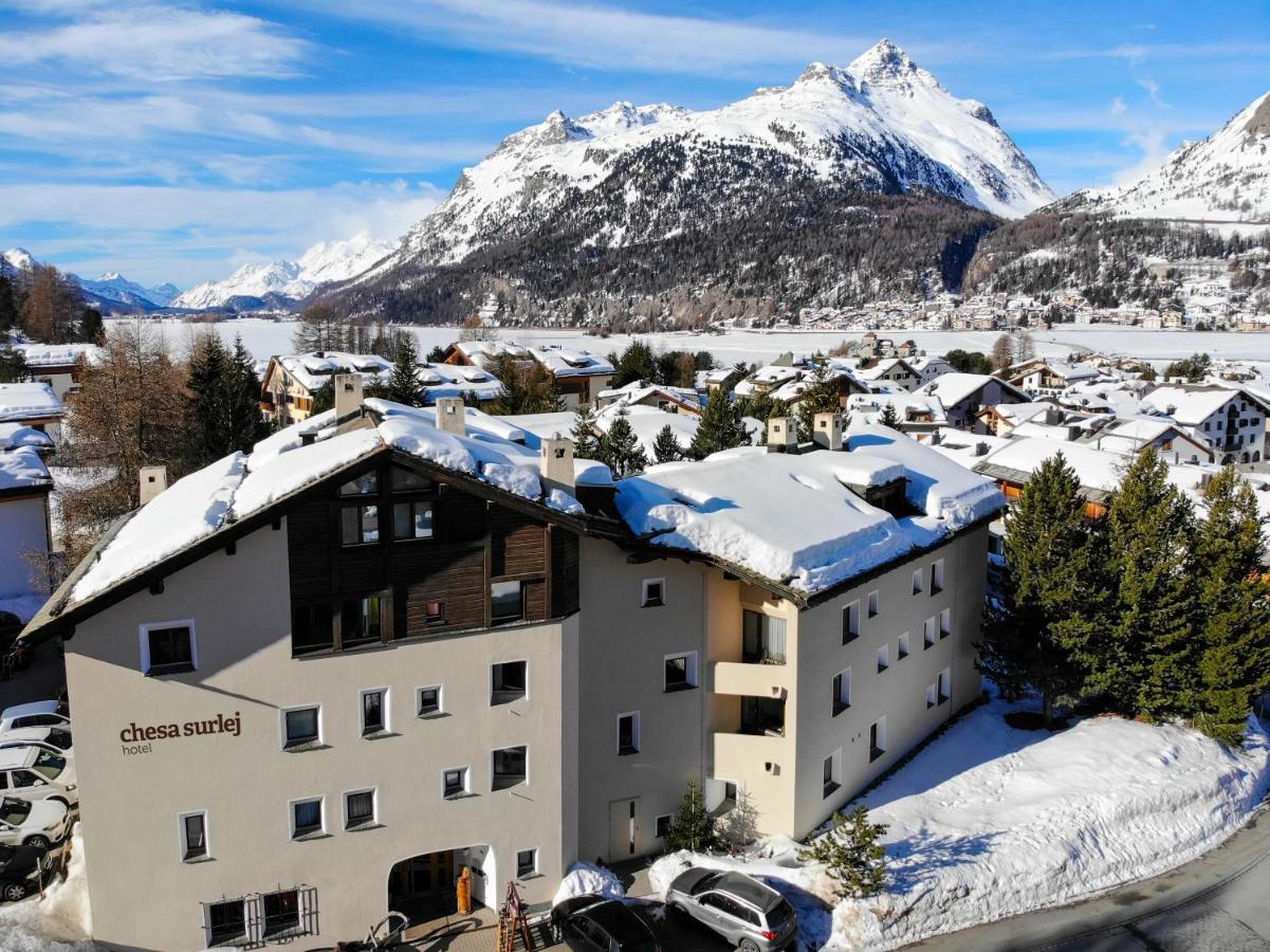 Hotel Chesa Surlej Silvaplana Exteriör bild